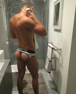 uncensoredpleasure:  Those briefs were made for that ass……fuck.