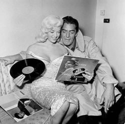 Diana Dors and Victor Mature 