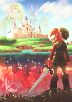  The Legend of Zelda: A Link Between Worlds » Concept Art [1/?] 