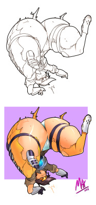maxmambox:  Tracer in a bad time expansion. XD   Support me on Patreon.    Or just enjoy my art here and on Deviantart. 