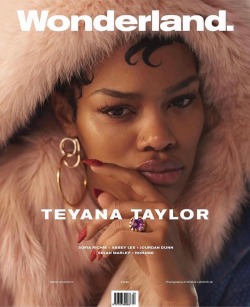 so-not-the-norm:Teyana Taylor covers Wonderland’s upcoming winter issue.