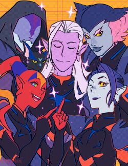 injureddreams: I just finished the latest season of Voltron and I fell in love with all the new ladies♥♥ 