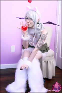 turbocunt:  taste-of-envy:  porphyriasuicide:  Moogle set by skeleton key just went up today on CosplayDeviants.com!   As someone who wants to do a lulu cosplay. .. I think I have found my moogle !  so fukkin cute I can’t even handle it. 