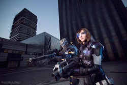 shanoanebula:  Our Garrus and Shepard costumes. Amazing pictures by Pugoffka!! Both armors and M5-Phalanx heavy pistol prop made by me (Nebulaluben) FB/TW/INS/WEB/DA Tutorials: Femshep armor: 1/2 Garrus armor: 1/2 Garrus cosplayer is Adrian Winters.