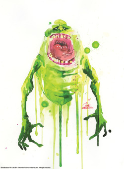 insidetheposter:  Lora Zombie Slimer Ghostbusters Print Release On sale details HERE 