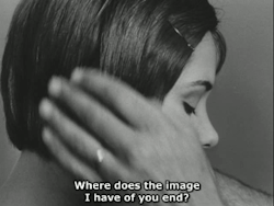 downstreamcolor-blog:  A Married Woman: Fragments of a Film Shot in 1964 in Black and White Dir. Jean-Luc Godard  She&rsquo;s so cute, and he&rsquo;s petting her. Too cute.