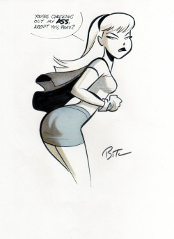 dacommissioner2k15:  ninsegado91:  coppingafeel:    by Bruce Timm   Maybe? :P  Yep!! We’re looking!! *GETS reduced to ash by heat vision* 