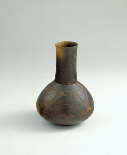 slam-african: Vessel with Incised Motifs, Caddo, c.1400–1700, Saint Louis Art Museum: Arts of Africa, Oceania, and the Americas https://www.slam.org/collection/objects/19580/ 