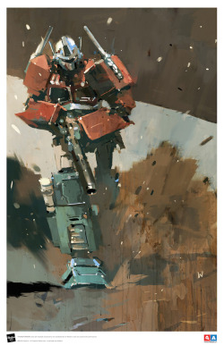 spaceshiprocket: Optimus Prime print by Ashley Wood (WorldOf3A)