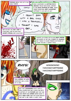 Kate Five and New Section P Page 17 by cyberkitten01   Rhys, Aideen and Cassandra up for discussion  