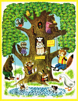 dachweiler:illustration by Richard Scarry from The New Golden Almanac, 1952