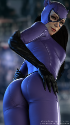 sfmreddoe:  Here are my other 3 butts from the butt train, in higher resolution again. Harley keeps her own post, because i posted her before the train took off :| 1990s Catwoman Nightwing Batgirl 