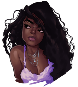 el-leone:raspbeary:drew some of these beautiful blackout selfies! so inspiring! will stream more later maybe! these are respectively from top to bottom angolanbae , taaterth0t , khadds &amp; laninjapanamaOMG. These are so damn cute! 