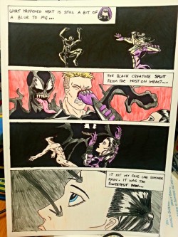 Kate Five vs Symbiote comic Page 3  It&rsquo;s a trap!