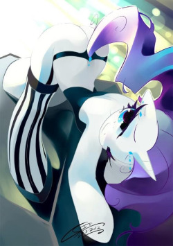 Rarity, have some pride&hellip; Let the others have some time with you. - ZiD