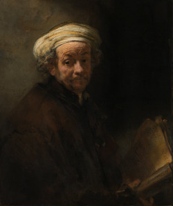 Rembrandt van Rijn, Self-portrait as the Apostle Paul, 1661