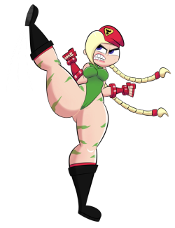 ck-blogs-stuff:  Halloween: Courtney Babcock as Cammy White! by CK-Draws-Stuff  Here’s the first Halloween pinup (for now) posted to the public as a birthday gift for my friend @ironbloodaika featuring Courtney Babcock from Paranorman dressed as Cammy