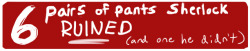it&rsquo;s the six month anniversary of red pants monday!! thanks so much guys for making this all so weird and awesome!!! posting this early, sorry for morning porn @w@;; will do my regular repost spam tonight still~