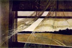 Wind from the Sea 1948 by: Andrew Wyethvia: andrewwyethgallery
