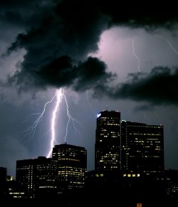 Lightning in Denver