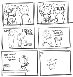 bearrabutt:  sqoon:  Idea I thought up long ago but didn’t really draw out. I dunno if I’ll actually make this into a strip.  I still owe bearrabutt a gift still tho.  FUCKing