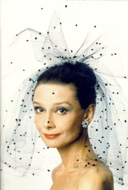 missmarlenedietrich-deactivated:  Audrey Hepburn for &ldquo;Bloodline&rdquo; in 1979.  