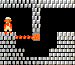 suppermariobroth:  Obstacle from Level 7-4 of the Japanese Super Mario Bros. 2, known internationally as the Lost Levels.  Is that even possible? 