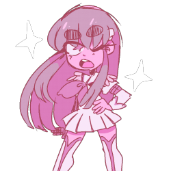 grimphantom:  satsuci:  i contributed to the 60 min klk challenge on twitter :V the theme was satsuki i had to have an excuse for drawing more satsukis (she’s also transparent, so if you want to use her for your blog or something, be my guest!)  Deadly