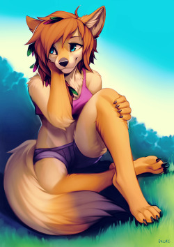 jacey-the-fox: http://www.furaffinity.net/user/falvie/ Cute c: