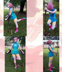 trashstar666:  p-dottie:  A note of encouragement to all disabled cosplayers: Your disability does not define you, nor does it put a limit on who or what you can cosplay. The sky is the limit, be creative and enjoy yourself!  You are so gorgeous I love