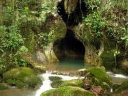 sixpenceee:  Actun Tunichil Muknal (Cave of the Crystal Sepulchre) is a cave in Belize. This cave includes skeletons, ceramics, and stoneware. There are several areas of skeletal remains in the main chamber. The best-known is “The Crystal Maiden”,