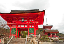 myheartislikethestars:  Kiyomizu-dera 清水寺 in Kyoto, Japan。京都、日本。Do not edit or remove watermark.