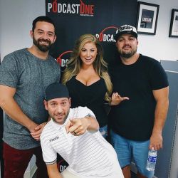 Keep your friends close and your enemies closer 😉 it was fun today with @podcastone the devil himself, @nikrichie 😝😈 now that it&rsquo;s over I can say I&rsquo;m glad they requested to interview me 💁🏼 - Having a vagina doesn&rsquo;t stop