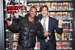 exonev:  Shemar &amp; Matthew in Japan, 2011 