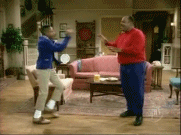 magnacarterholygrail:  mr-sali:  validx2:  You tryna throw hands cuh  Peep the foot work, Urkel probably would turn it up  this my new signature move 