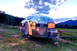 mymodernmet:  1950s Airstream Trailer Restored as Modern Mobile Home with Cozy Wood Interior