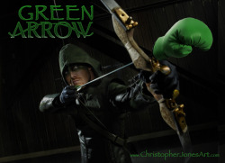 christopherjonesart:  What would make CW’s Arrow better? Boxing. Glove. Arrow. 
