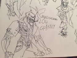 Been thinking up a new image for my old character, Lou Ghastly. Doubt I&rsquo;ll do anything severely significant with him any time soon, but I&rsquo;ll be damned if I don&rsquo;t confess that he&rsquo;s fun to draw!