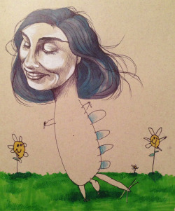 windycarnage:  itscolossal:  Artist Collaborates with her 4-Year-Old Daughter to Create Amazing Illustrations  THIS IS LITERALLY MY FAVORITE THING  