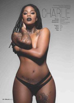 CHARLIE BLAKK - Black Men Magazine - USA - October 2015Follow Black Men magazine : Website / Instagram / Twitter / Facebook .Follow Charlie Blakk on the web: Instagram / Twitter .My Links(follow me): Black Men Magazine / More Black Girls / Tattooed Girls