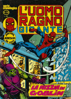 L'uomo Ragno Gigante (Italian Giant-Size Spider-Man) (Marvel Comics, 1981). From Oxfam in Sherwood.