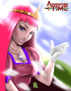 Princess Bubblegum Fanart [SFW] by yecuari Princess Bubblegum, my first fan-art I love the character and I will try to do more and more, I redefine the Illustration because I believe the other one wasn&rsquo;t satisfy my need for looking for my style