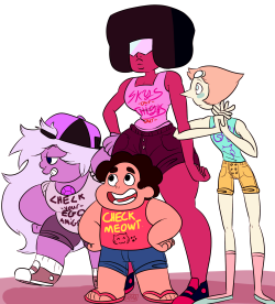 jen-iii:  TANKTOPS!!   I’m reblogging this just to say that, Yes,Pearl’s shirt just says ‘Gay’
