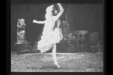 blondebrainpower:  Dance of the Seasons “Winter, Snow Dance&quot; 1900 by Alice Guy the first female filmmaker