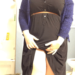 coffee-clubbers:  Here I am in my work clothes, all proper. But underneath it all I’m just a naughty girl :) I’m the exact same way when it comes to my office attire. Thanks for the submission! Always,IT 