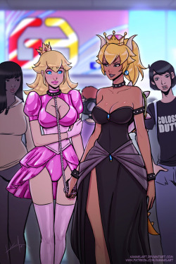 kannelart:      Raan’s Doll: Bowsette and Peach! Raan and Sammy got also onto the Bowsette train! Just on time for Halloween!!! :D—————————————————————————————————–Supporting my work