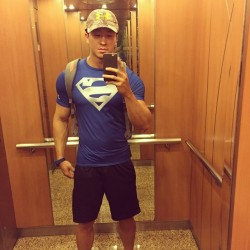 chinesemale:  It’s under armor day today. #jasonchee #fit #fitfam #fitguy #fitspo #fitness #underarmor #compression #asian #aesthetic #superman #superhero #ootd #gym #gymwear #apparel by jasonch33 http://ift.tt/1EELGi2 