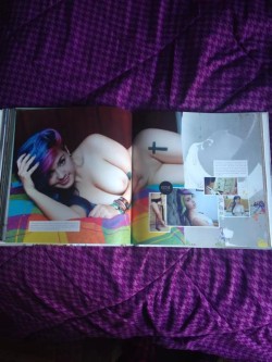 therainbow-whale:  Guess what IM ON THE NEW @SuicideGirls BOOK. Who has the new book? 