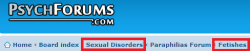 eveskk:  Excuse you?  Since when are fetishes depicted as &ldquo;disorders&rdquo;? This is we why feel so shameful!Â 