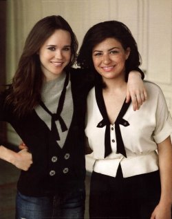 ellenpageishot:  Ellen Page and Alia Shawkat